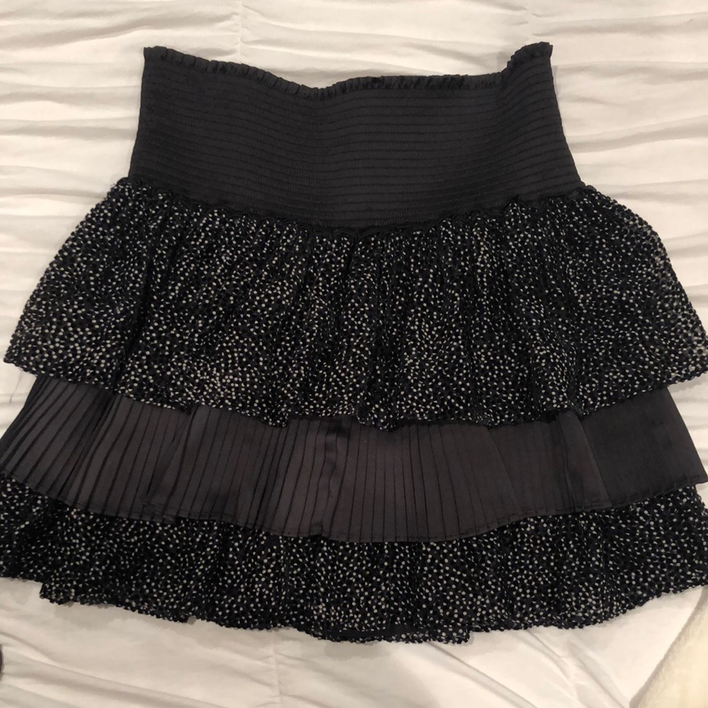 Ramy Brook ruffled skirt winched at waist